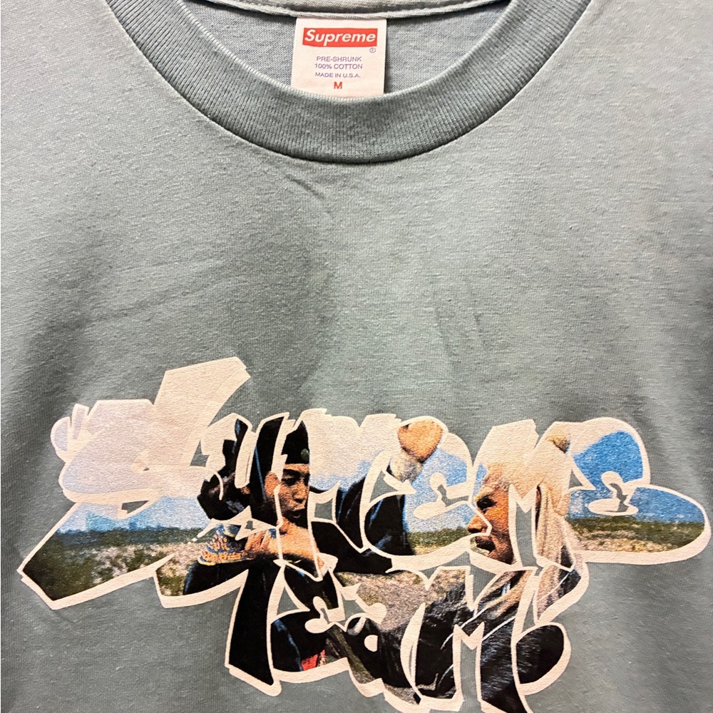 Supreme SS12 Team Tee Blue Colorway